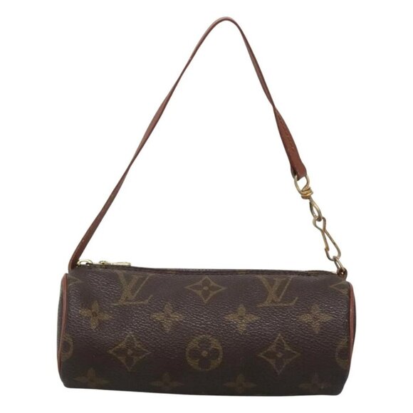 LOUIS VUITTON Monogram Papillon Pouch LV Auth SW860 - Picture 2 of 16